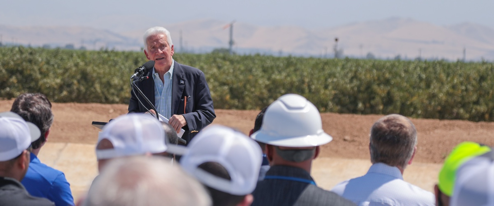 Rep. Costa speaking at an Ag Trade event